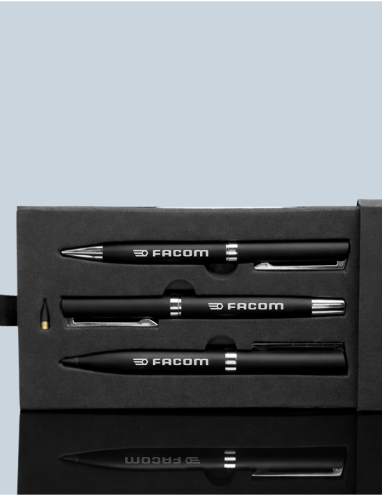 PARURE DE 3 STYLOS – ELEGANCE